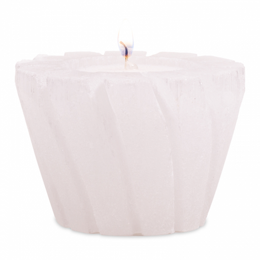 Lotus telys Selenitt/lighting Selenite Divine Lotus image