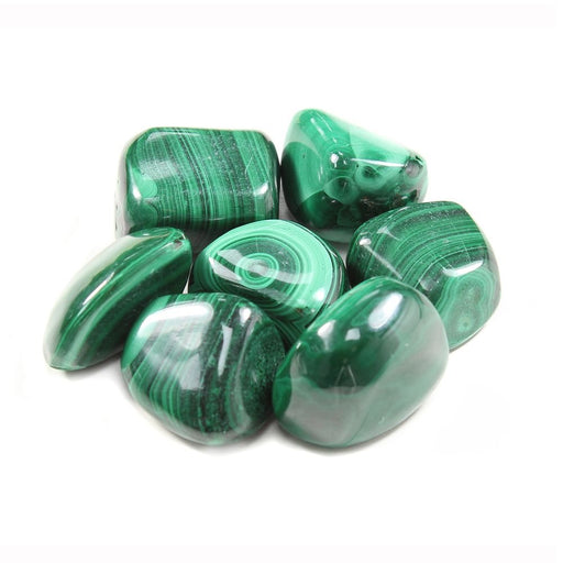 Malakitt / Malachite  Tromlet Stor AAA-kvalitet image