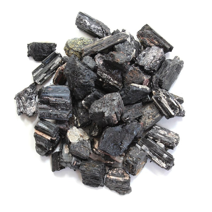 Turmalin, Sort Råstein ca 30 gram image