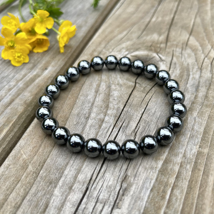 Hematitt / Hematite Armbånd 8 mm  image