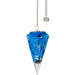 Orgone Color Resin Pendulum Firozi( Indian Turquoise) - Throat C image
