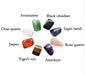 Chakra Steiner Sett Stor / Chakra Stones Healing Crystals Set of image