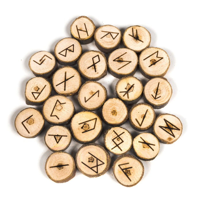 Runes Oracle Game in cotton bag image