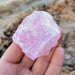 Rosenkvarts rå /Rose Quartz rough 35-60 mm AAA Kvalitet  image