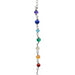 Pendel Rosenkvarts - Pendulum Rose Quartz with Chakra chain  image