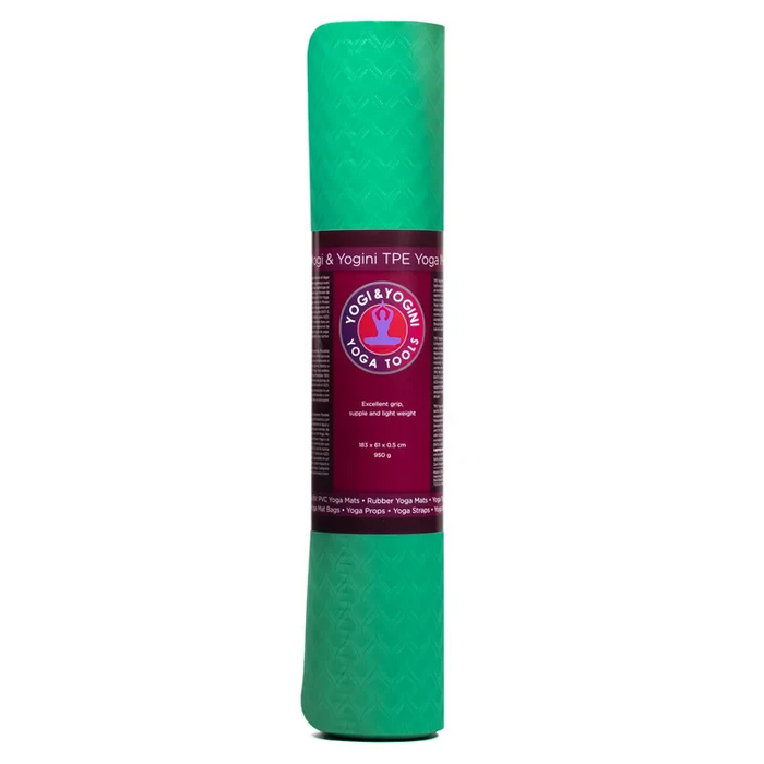 Yogi & Yogini Premium TPE Yoga Mat turquoise image