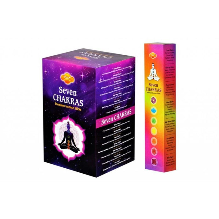 Røkelse / Incense 7 Chakra Sett  image