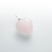Rosenkvarts / Rose Quartz  Hjerte Anheng 2 cm  image