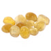 Fluoritt, gul Tromlet Medium/ Yellow Fluorite Tumbled Stones  image