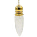 Pendulum brass plated-Rock Crystal chamber image