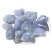 Kalsedon, blå/ Chalcedony Blue Tromlet Stor  image