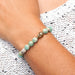 Mala Armbånd/Mala bracelet, serpentine pastel-colored image