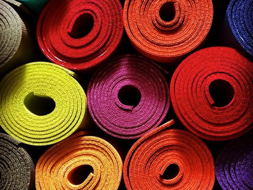 PVC Yoga Mat Premium SP-102-bordeaux | long image