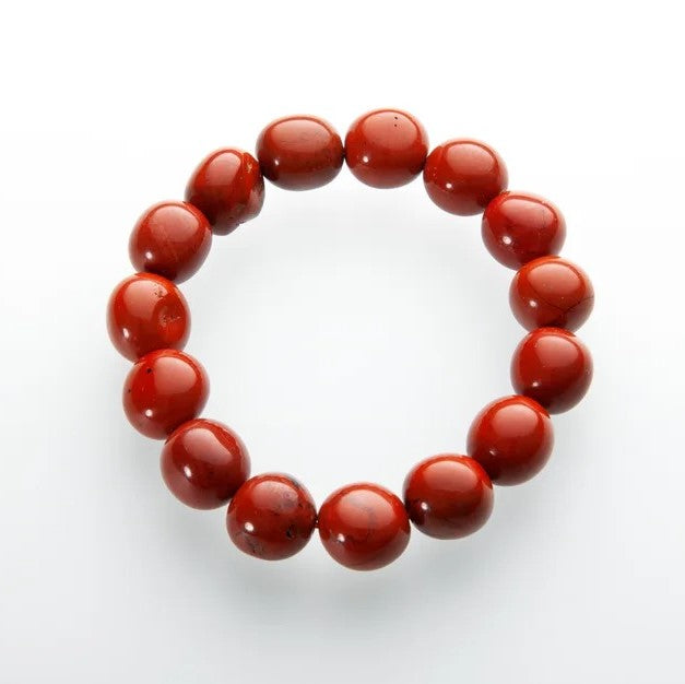 Rød Jaspis Armbånd image