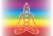  Chakra Krystallsett / engraved Sanskrit tumble stones image