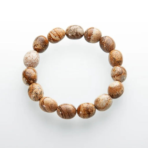  Jaspis, Landskap Armbånd  image