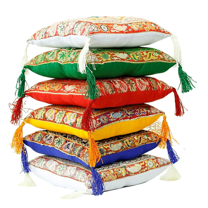 Pute til syngbolle |Cushion Singing Bowl de luxe double dorje wh image
