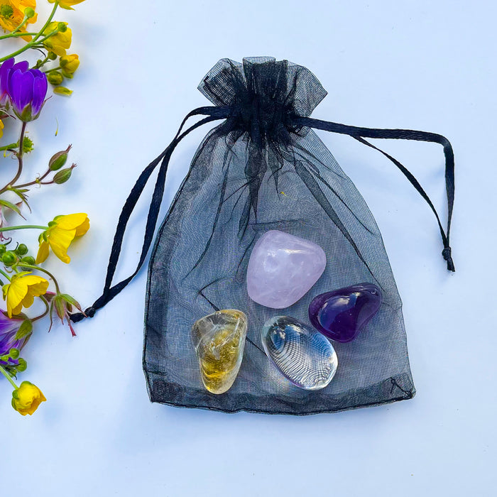 Crystal Pack - Happiness & Love Healing Crystal Kit