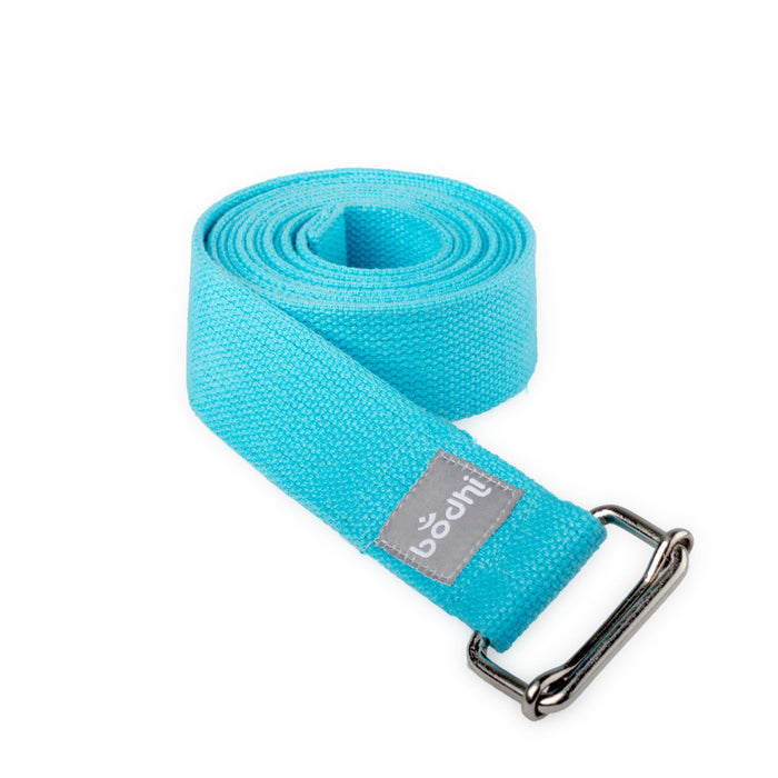Yoga strap ASANA BELT with metal sliding
