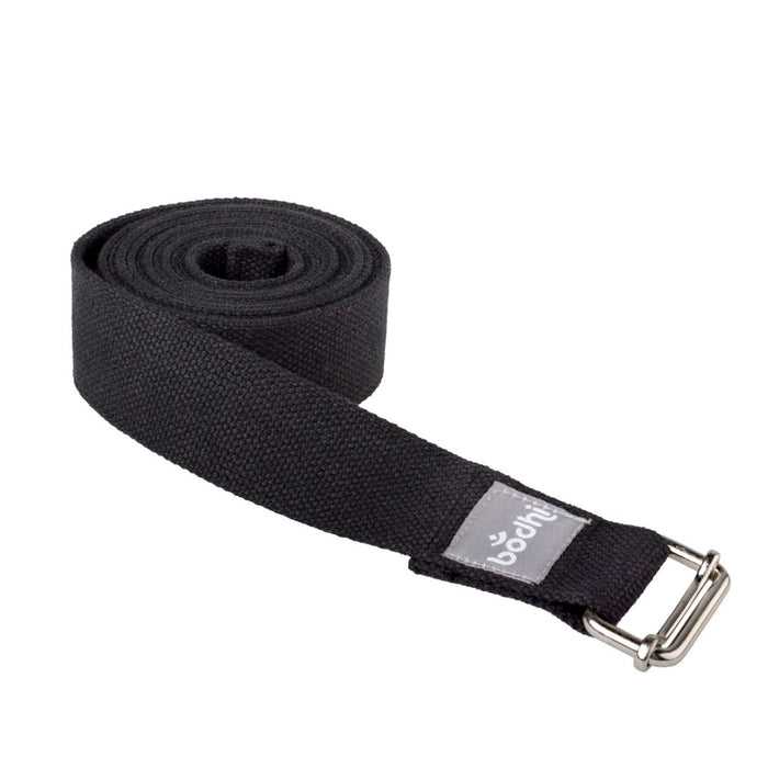 Yoga strap ASANA BELT with metal sliding