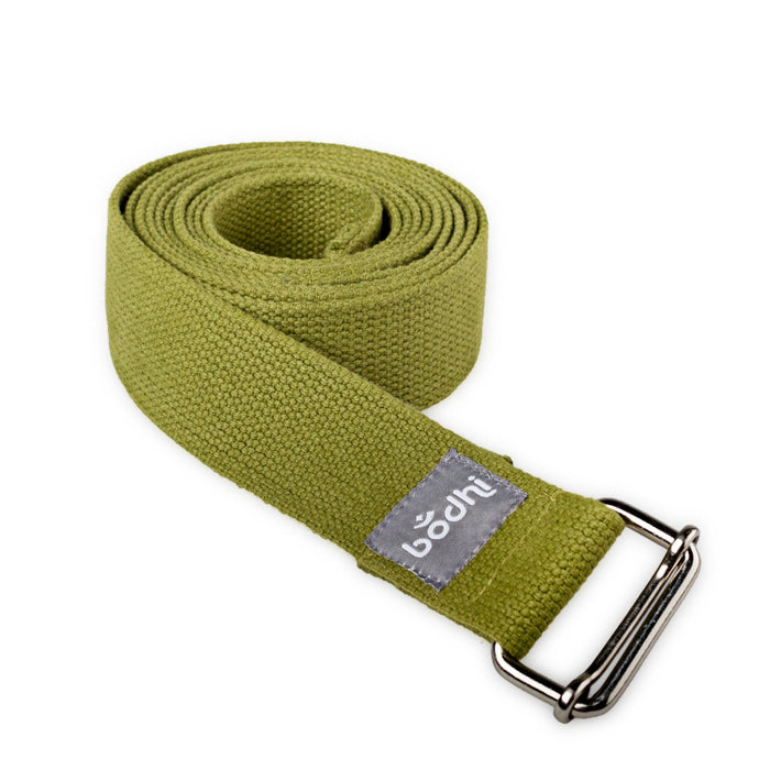 Yoga strap ASANA BELT with metal sliding