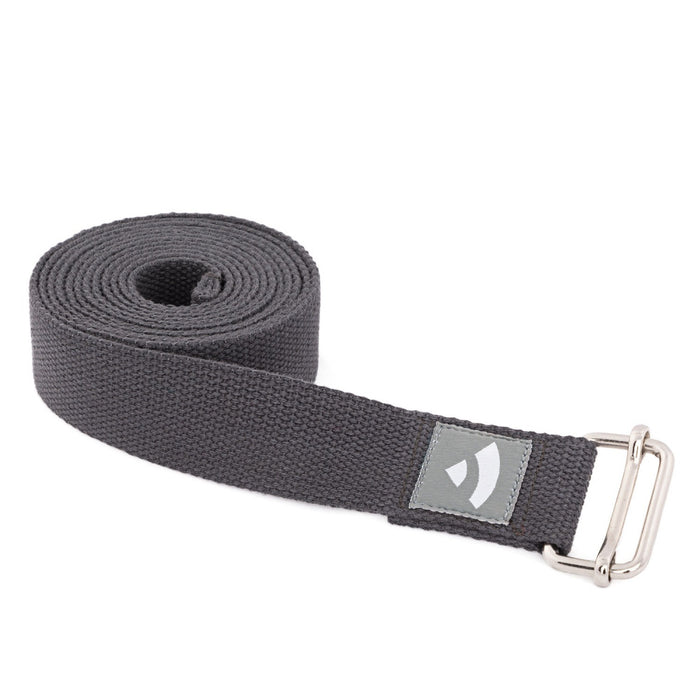 Yoga strap ASANA BELT with metal sliding