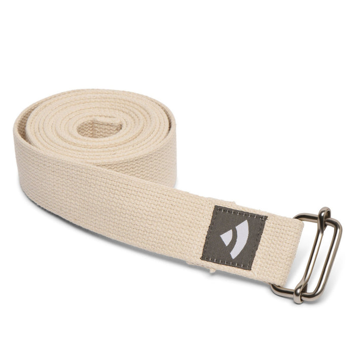 Yoga strap ASANA BELT with metal sliding